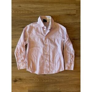 Young Kings by Steve Harvey Long Sleeve Button Up White & Purple Size 5